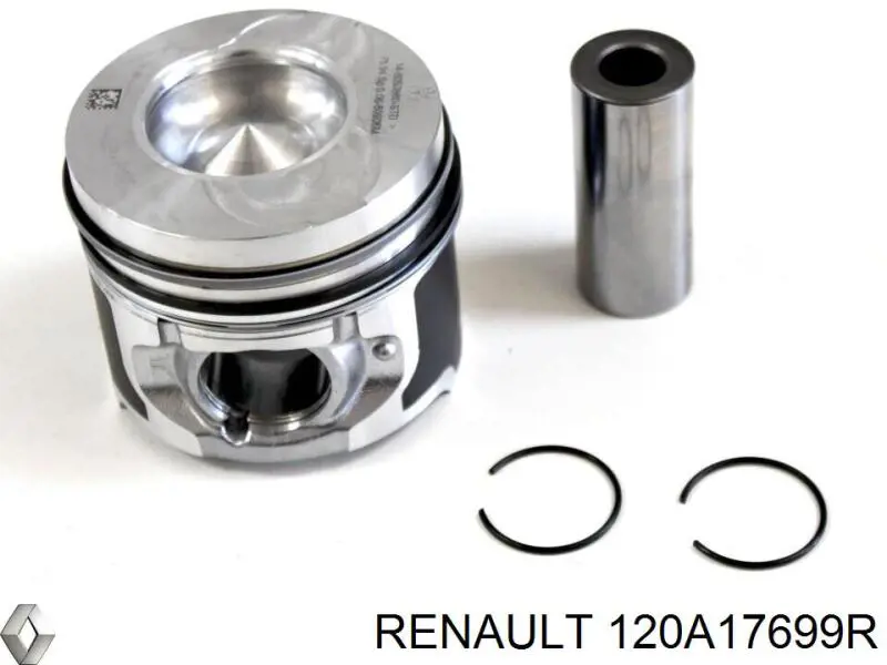 Купити 120A17699R Renault (RVI) Поршень в комплекті на 1 циліндр, STD