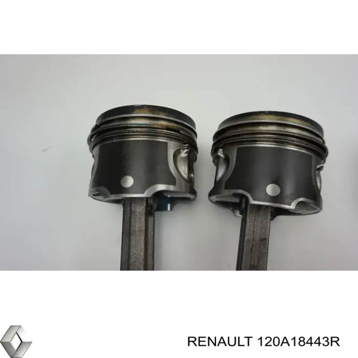 Поршень з пальцем без кілець, STD Renault (RVI) 120A18443R ціна, від 78.76 USD