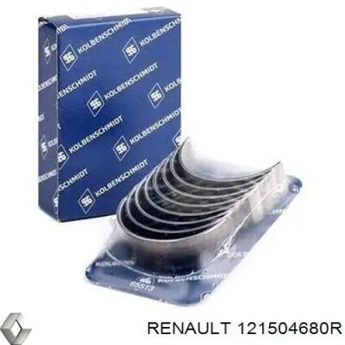 Купити 121504680R Renault (RVI) Вкладиші коленвала шатунні