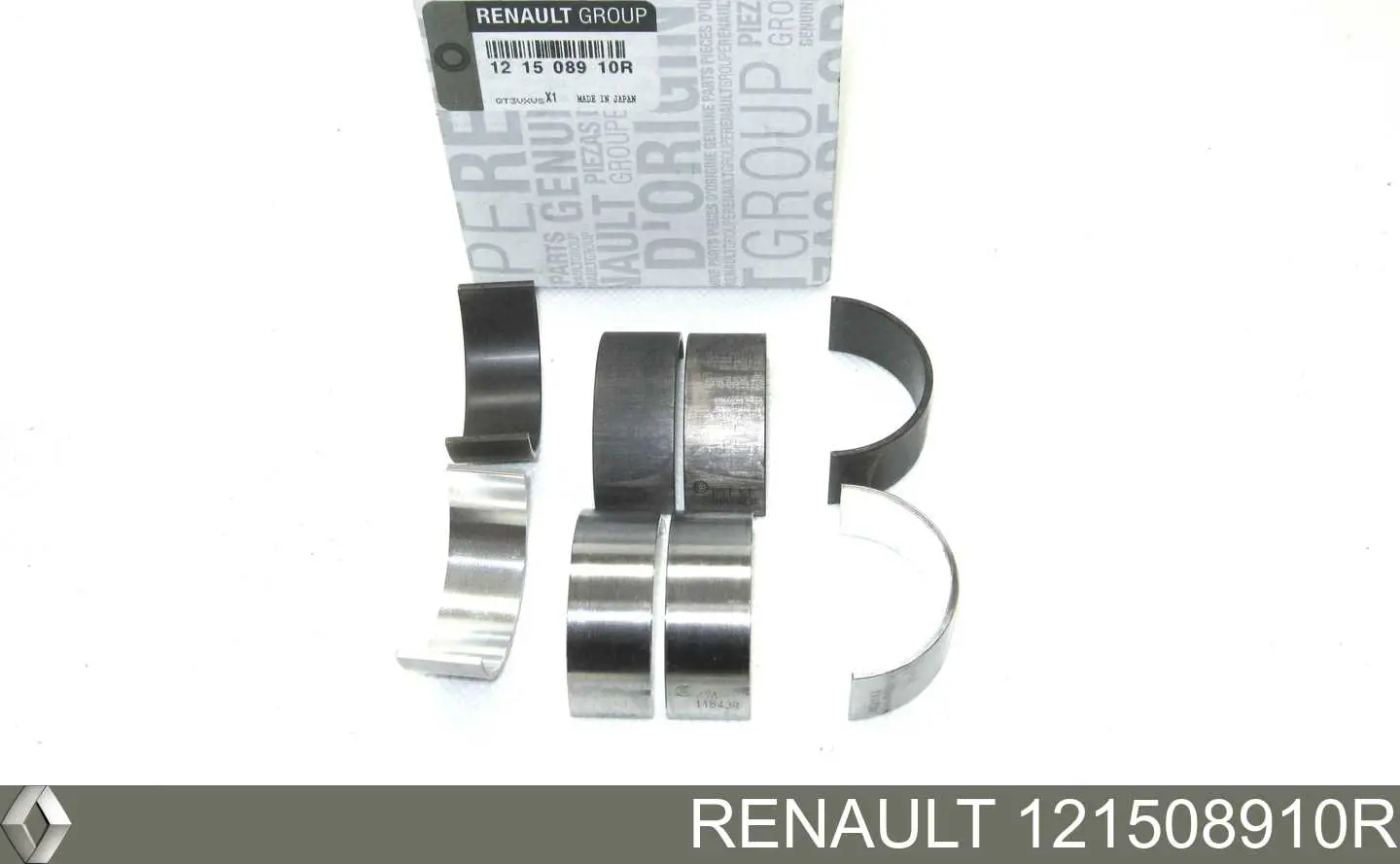 Шатунні вклалиші колінвала STD Renault (RVI) 121508910R ціна, від 52.10 USD