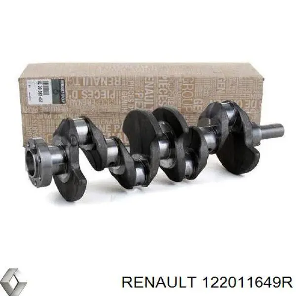 122011649R Renault (RVI) колінвал двигуна