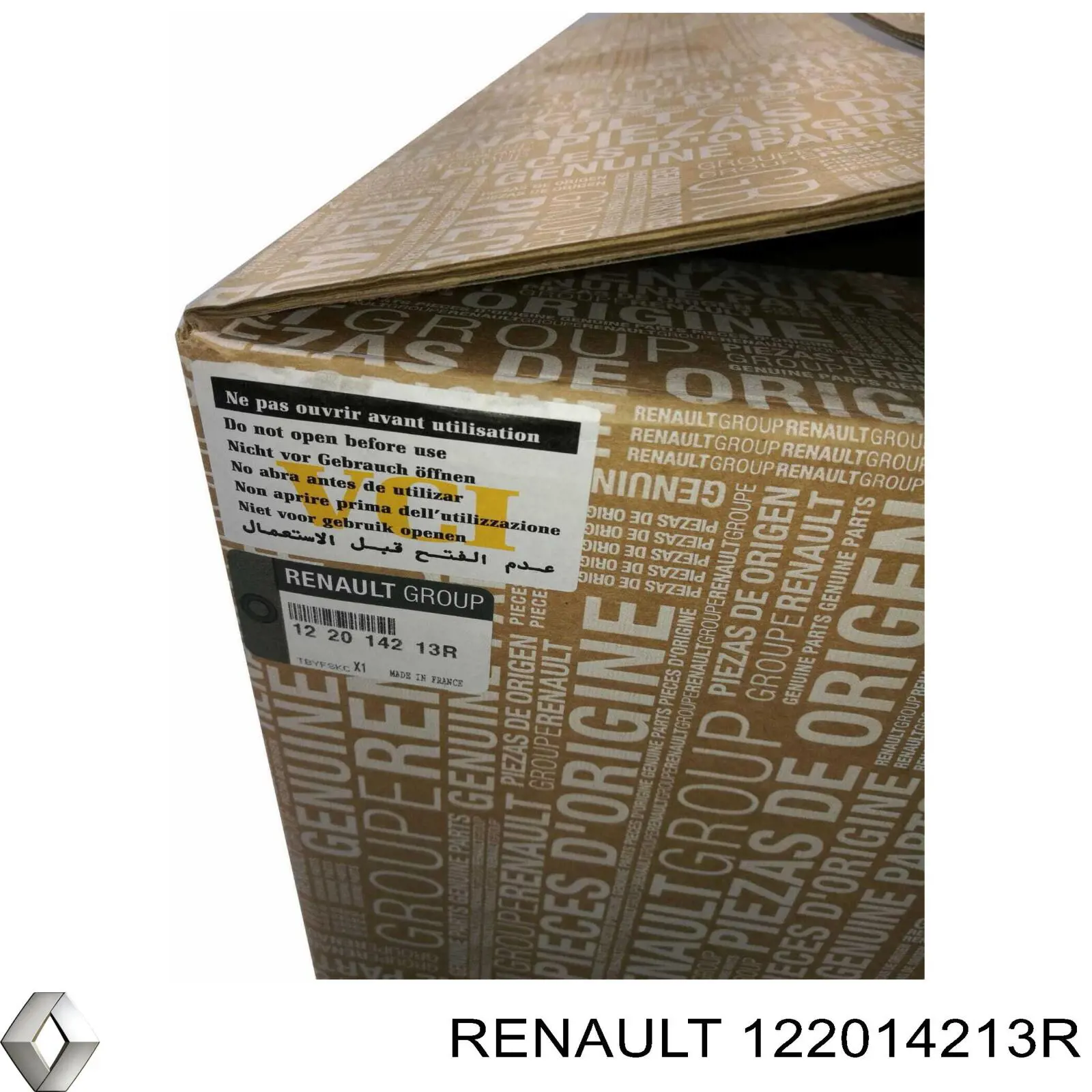 Колінвал 122010072R Renault (RVI)