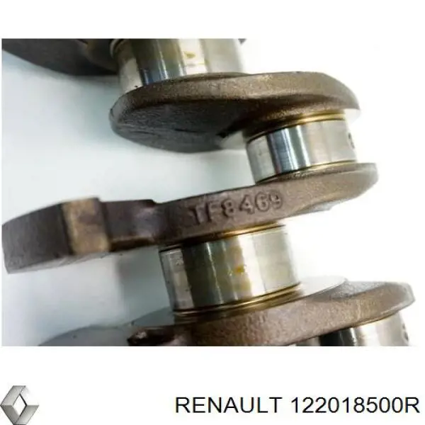 Купити 122018500R Renault (RVI) Колінвал