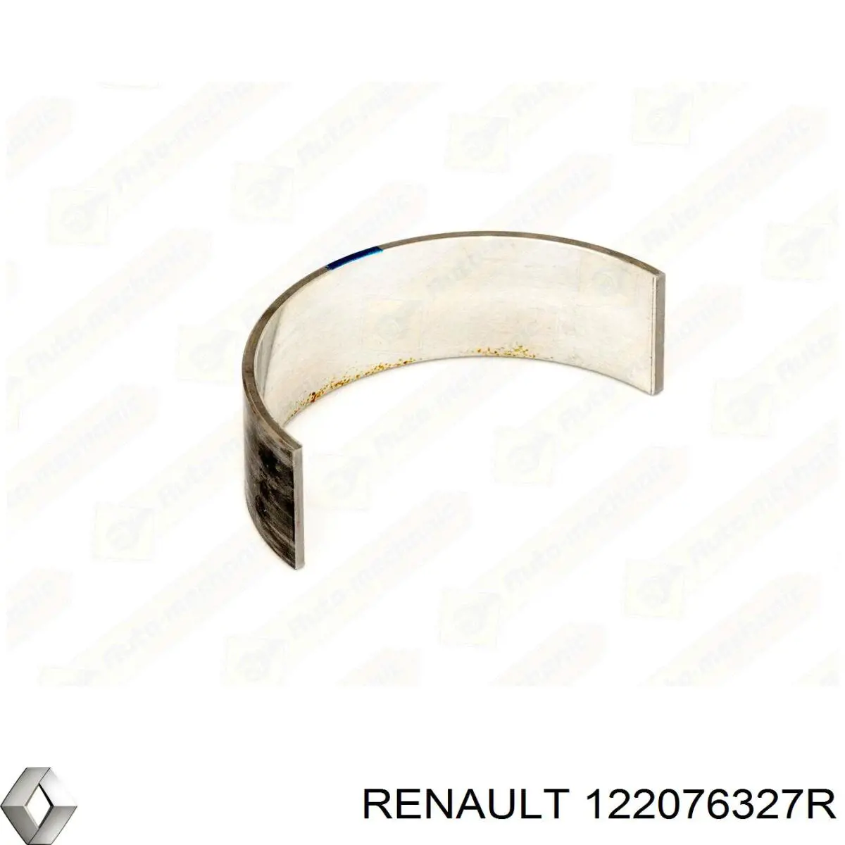 122076327R Renault (RVI) вкладиші колінвала, шатунні, комплект, стандарт (std)