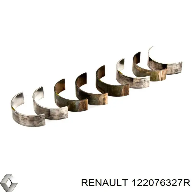 Купити 122076327R Renault (RVI) Вкладиші коленвала шатунні