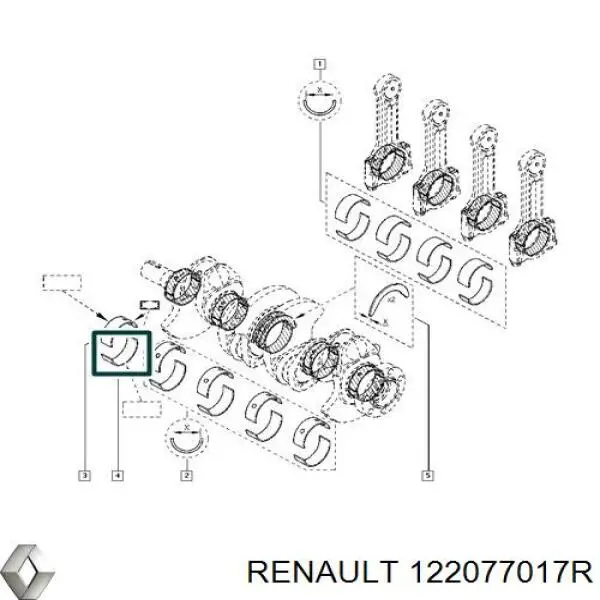 122077017R Renault (RVI) 
