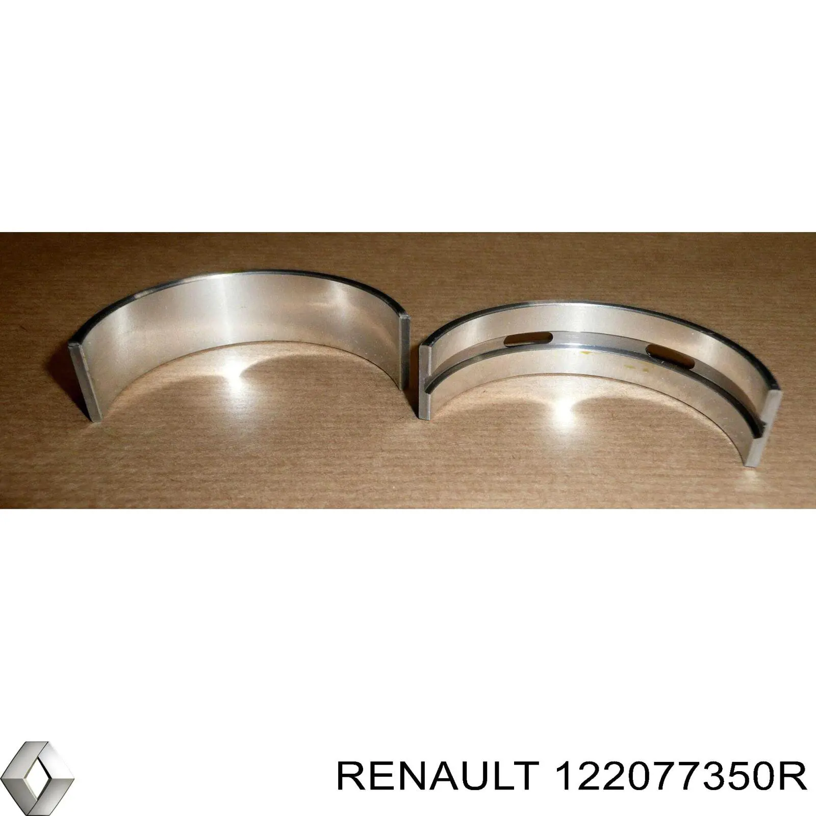 122077350R Renault (RVI) Вкладиші коленвала, корінні, комплект, стандарт (STD)