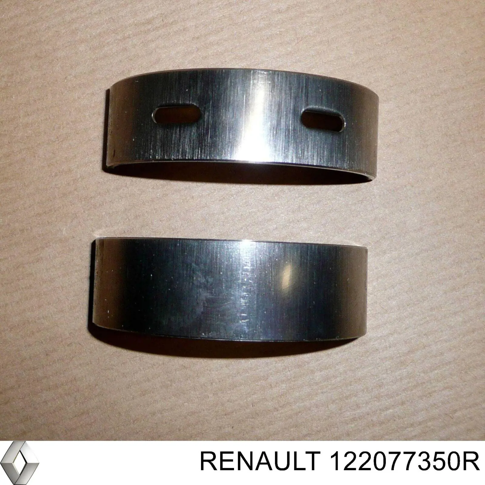Вкладиші колінвала, корінні, комплект, стандарт (STD) 122077350R Renault (RVI)