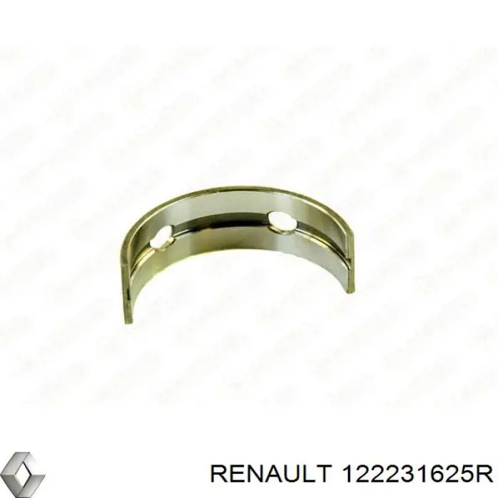 Вкладиші колінвала, корінні, комплект, стандарт (STD) Renault SANDERO 2 STEPWAY (Рено Сандеро)