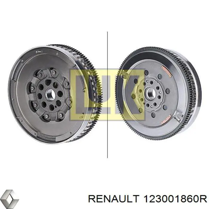 Маховик двигуна Renault (RVI) 123001860R ціна, від 353.46 USD