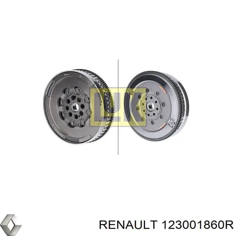 Маховик двигуна 123001860R Renault (RVI)