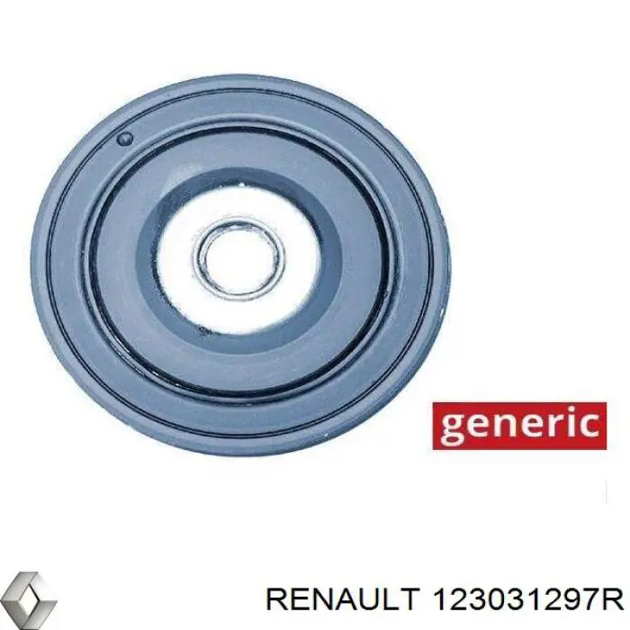 Купити 123031297R Renault (RVI) Шків колінчастого вала