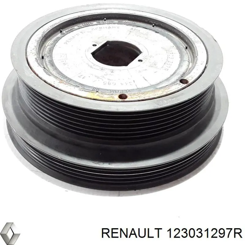 Шків колінвала (демпфер ) Renault (RVI) 123031297R ціна, від 214.64 USD