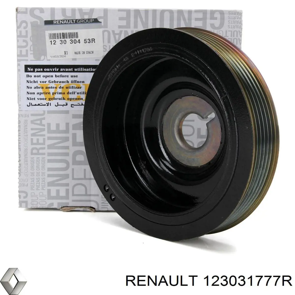 123031777R Renault (RVI) Демпфер колінвалу