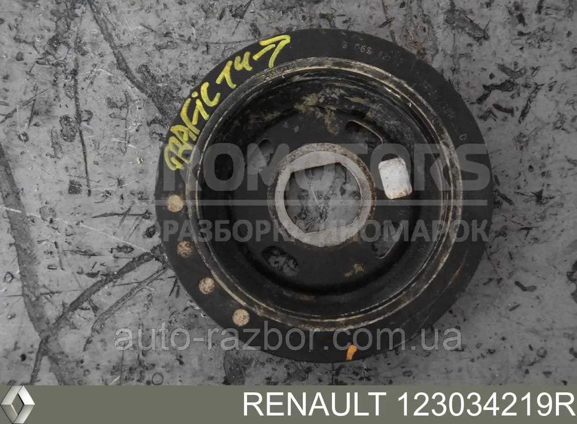 Купити 123034219R Renault (RVI) Шків колінчастого вала