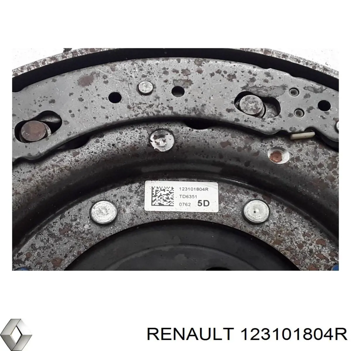 Маховик 123101804R Renault (RVI)