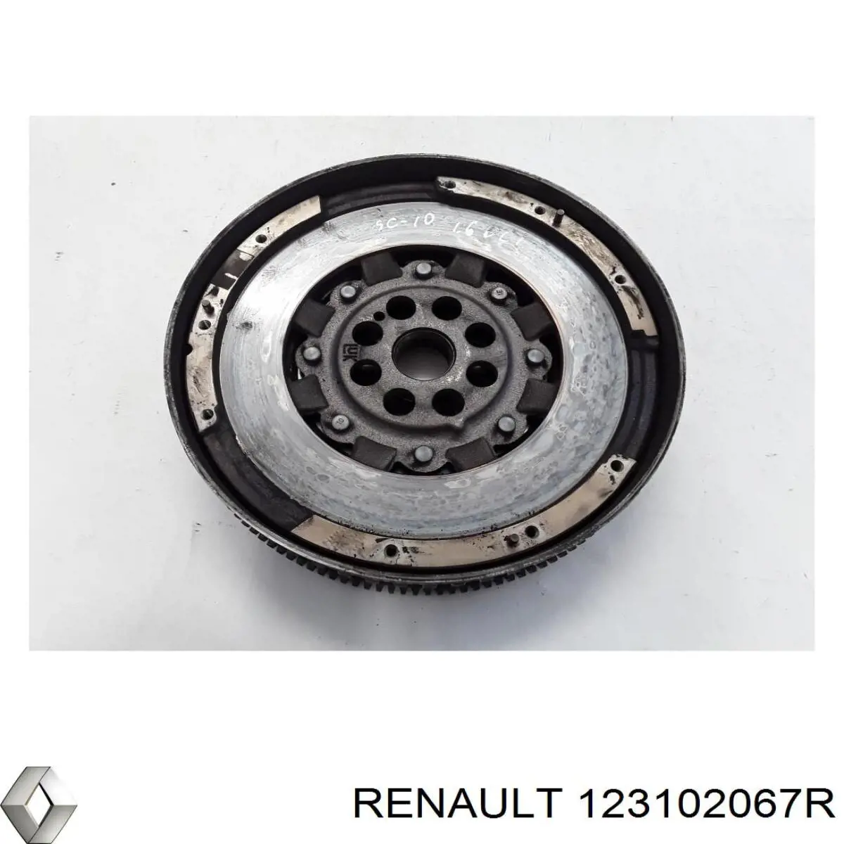 Маховик 123102067R Renault (RVI)