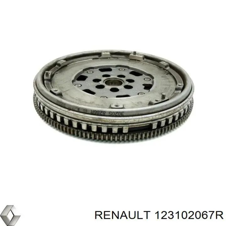 Купити 123102067R Renault (RVI) Маховик із зубчастим ободом в зборі