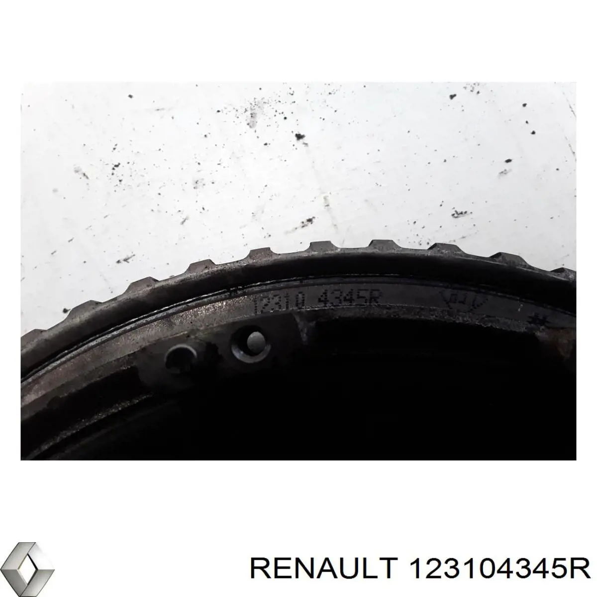 Купити 123104345R Renault (RVI) Маховик із зубчастим ободом в зборі