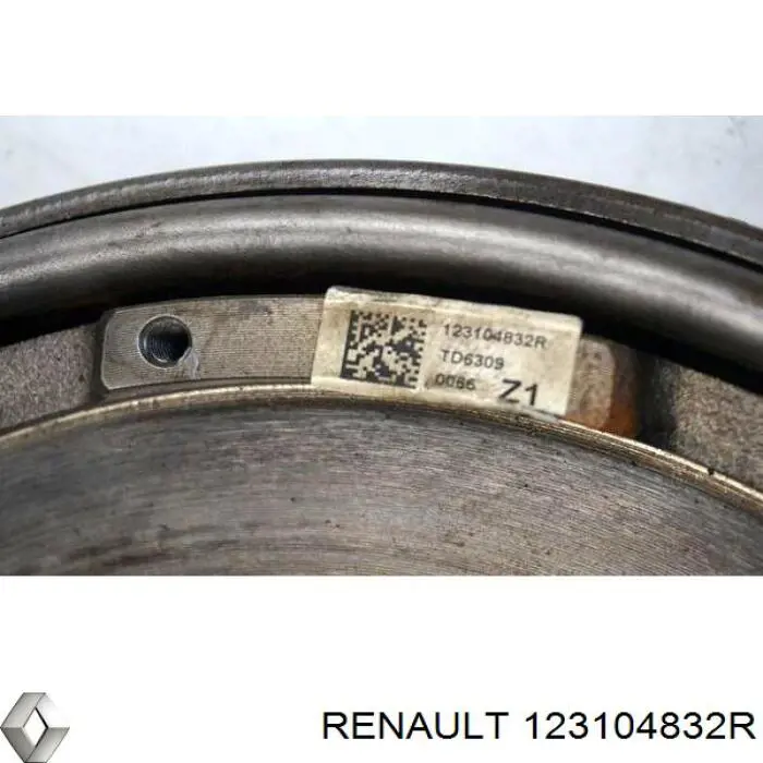 Купити 123104832R Renault (RVI) Маховик із зубчастим ободом в зборі