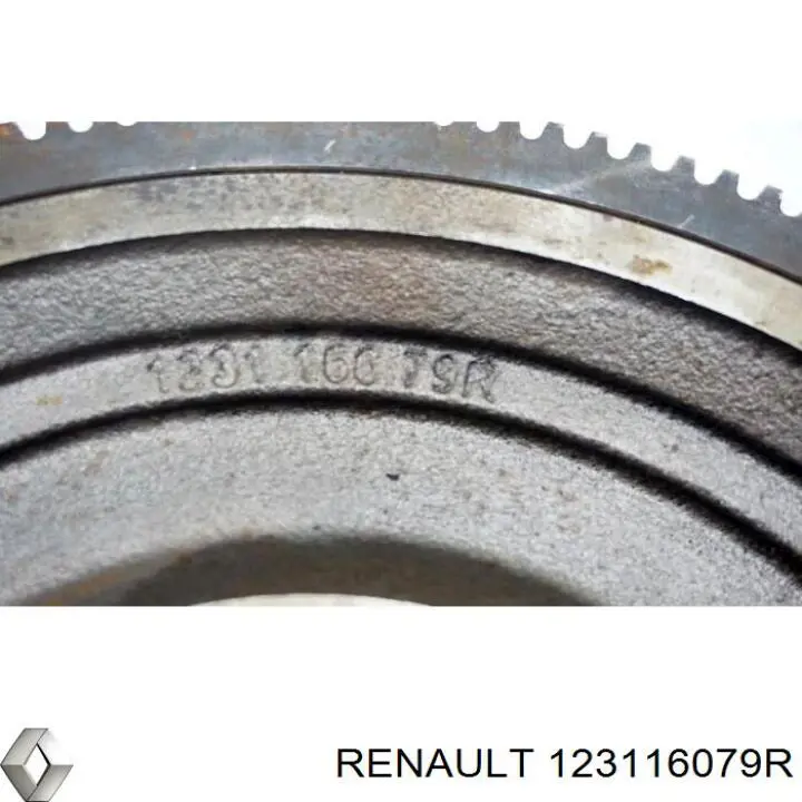 123116079R Renault (RVI) Демпферний маховик