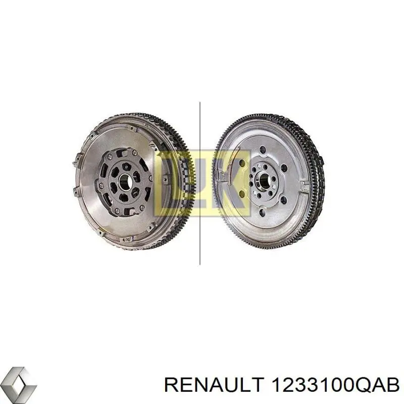 Маховик двигуна Renault (RVI) 1233100QAB ціна, від 287.79 USD