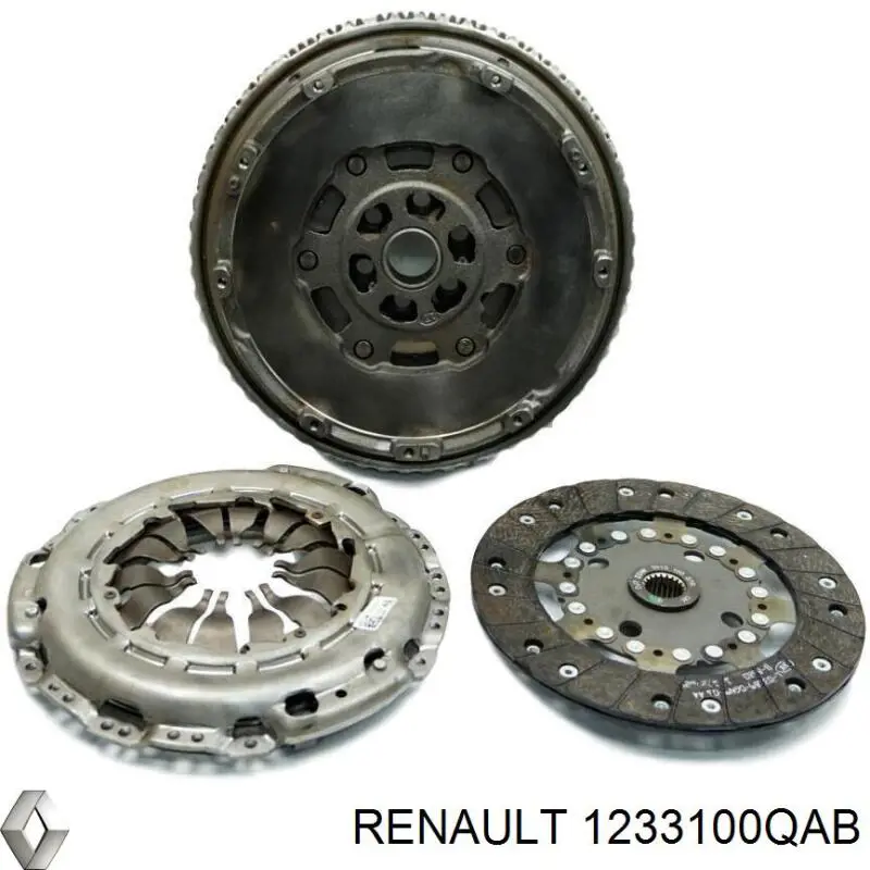 1233100QAB Renault (RVI) маховик двигуна