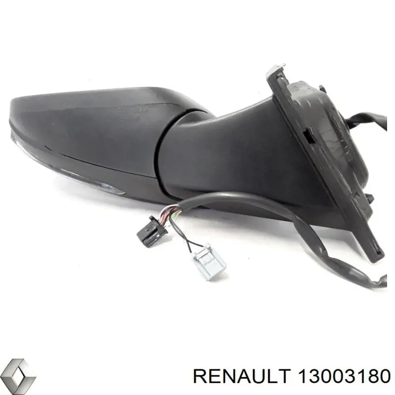 Дзеркальний елемент дзеркала заднього виду, лівого 963665711R Renault (RVI)