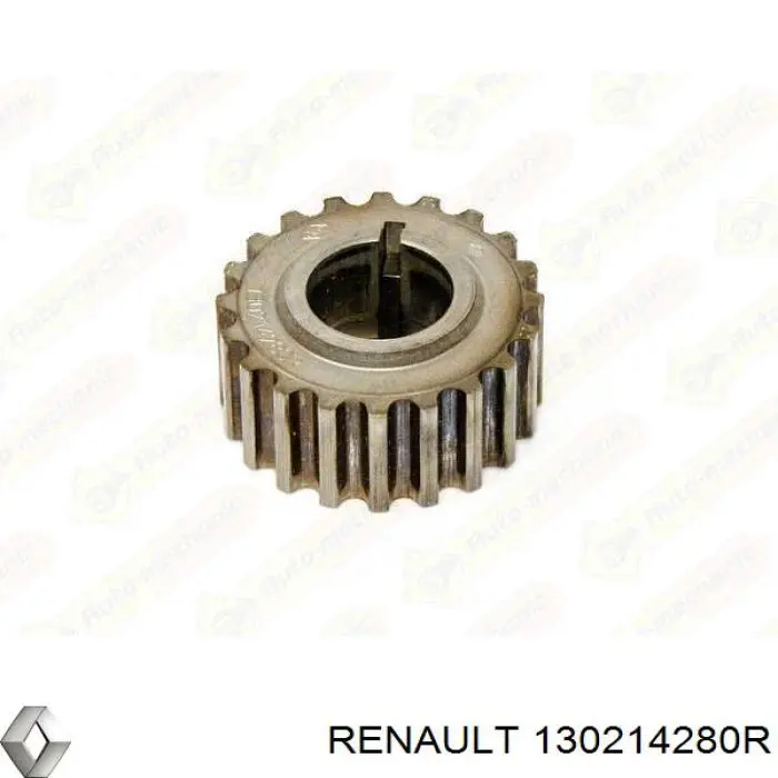 Зірка-шестерня приводу коленвалу двигуна Renault Kangoo 2 (KW01) (Рено Канго)