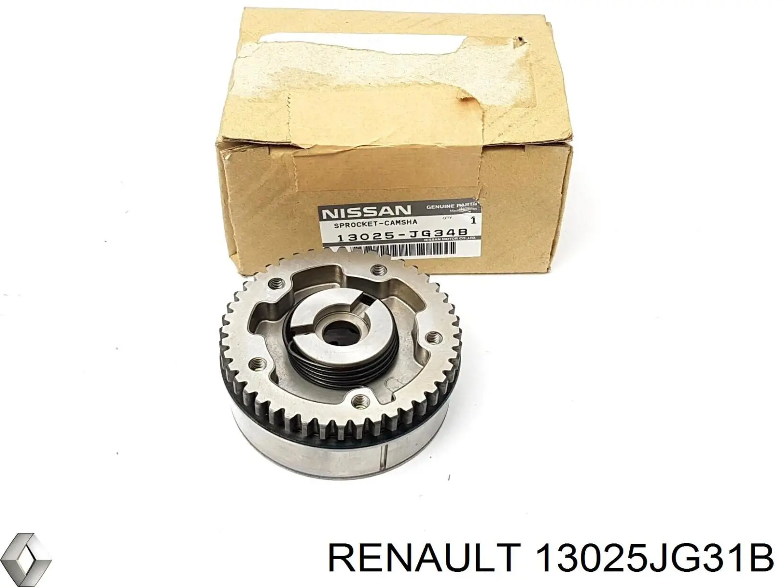 Шестерня розподільчого вала Renault (RVI) 13025JG31B ціна, від 119.82 USD
