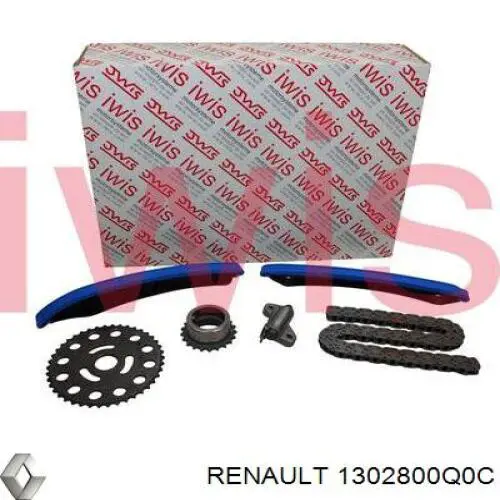 Ланцюг ГРМ, комплект Renault (RVI) 1302800Q0C ціна, від 49.88 USD