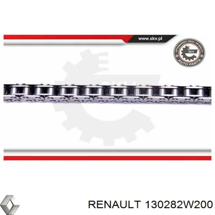 Ланцюг ГРМ 130282W200 Renault (RVI)