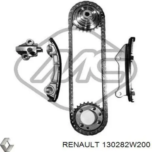 130282W200 Renault (RVI) Ланцюг приводу распредвала