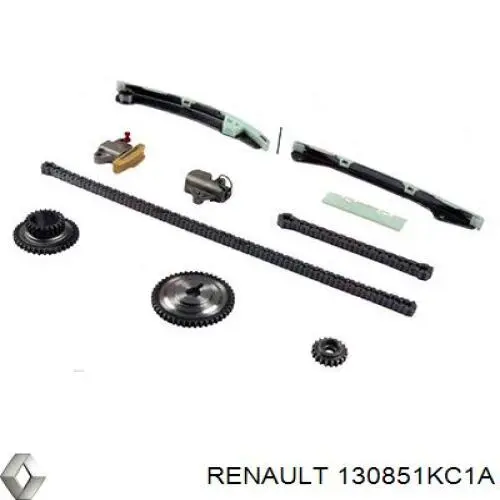 130851KC1A Renault (RVI) Заспокоювач ланцюга ГРМ, лівий