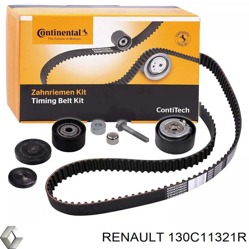Комплект ГРМ Renault (RVI) 130C11321R ціна, від 84.74 USD
