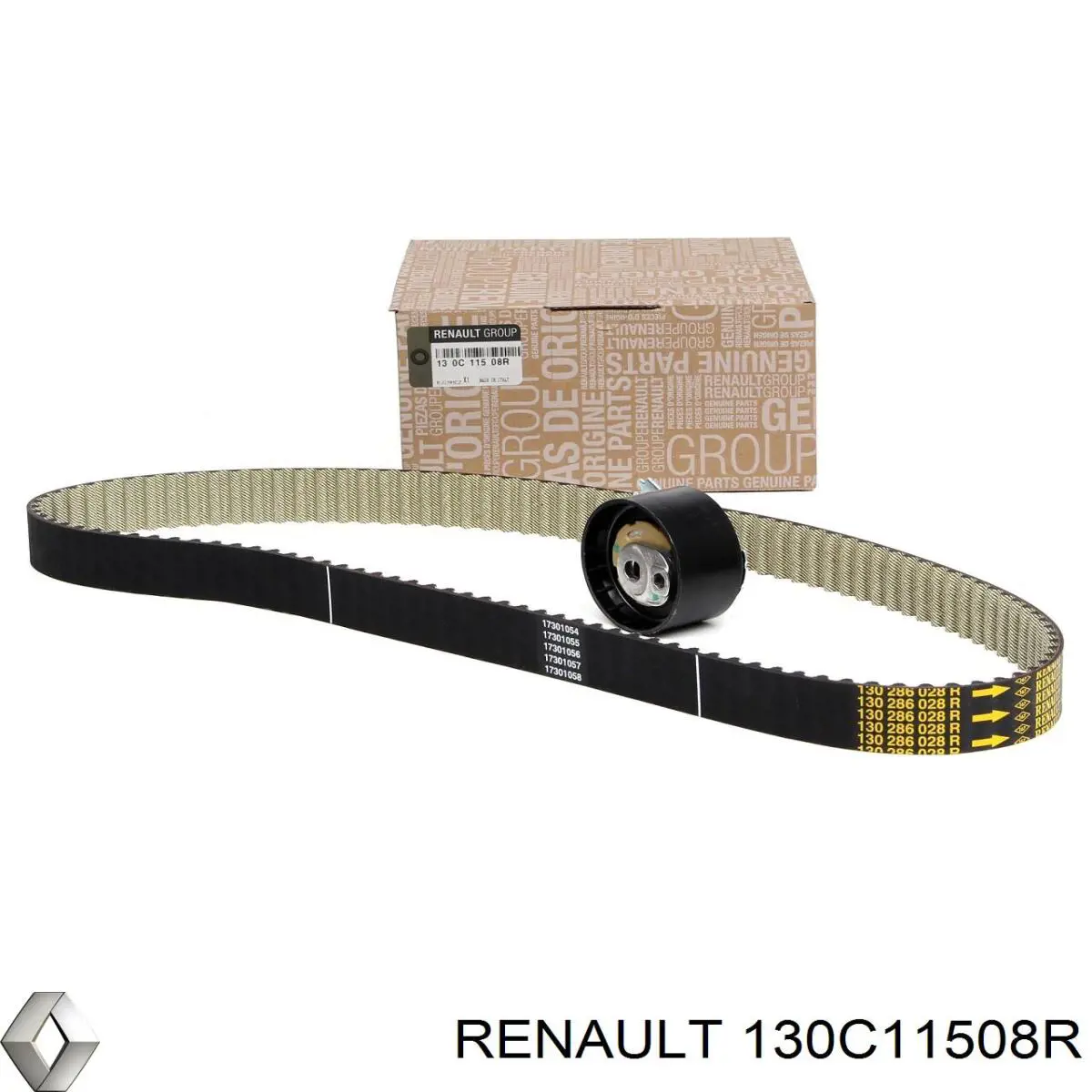 130C11508R Renault (RVI) Ремінь ГРМ, комплект