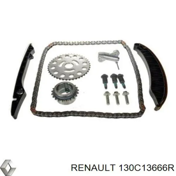 Ланцюг ГРМ, комплект Renault (RVI) 130C13666R ціна, від 210.56 USD
