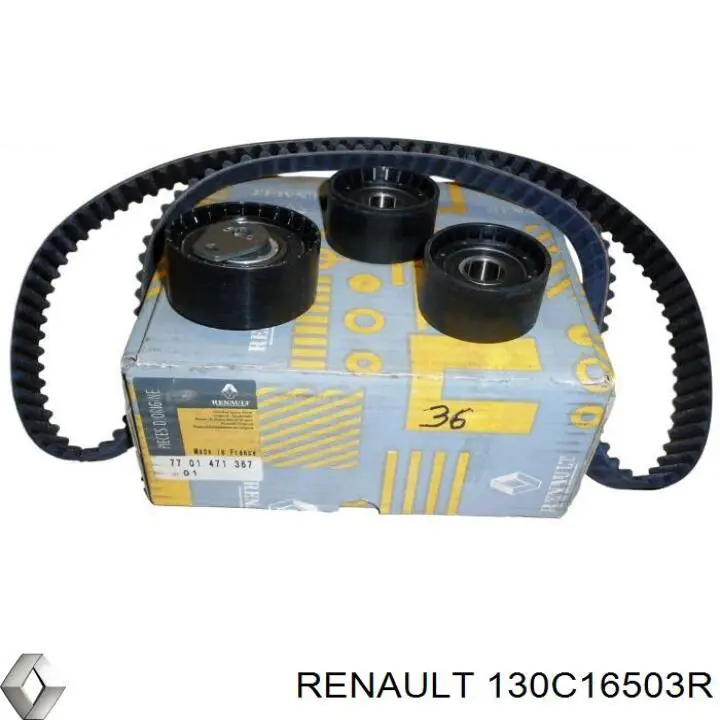 Комплект ГРМ Renault (RVI) 130C16503R ціна, від 98.67 USD