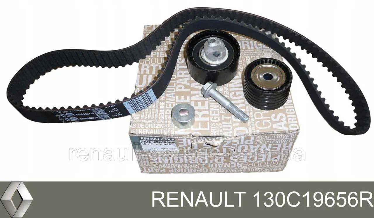 Комплект ГРМ Renault (RVI) 130C19656R ціна, від 118.51 USD