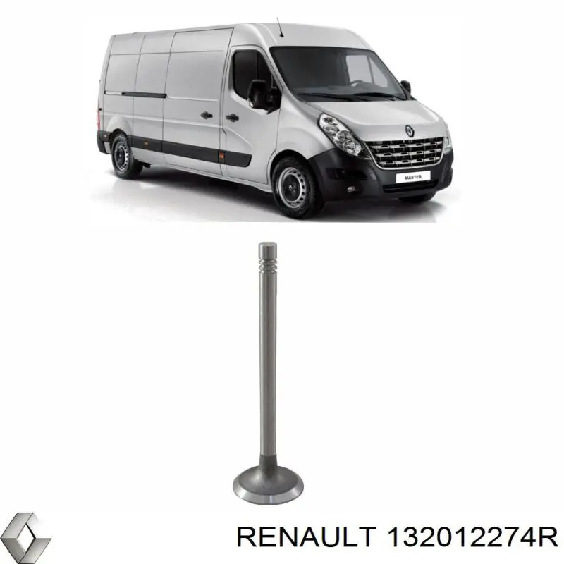 Купити 132012274R Renault (RVI) Клапан впускний