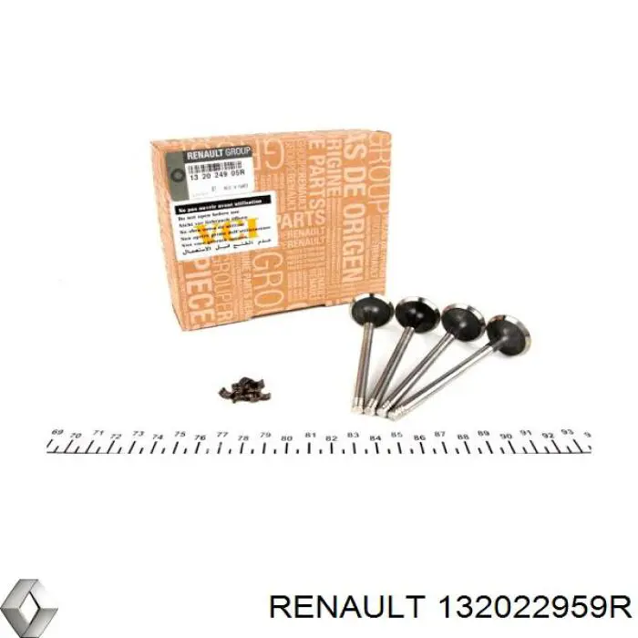 Вихлопний клапан Renault (RVI) 132022959R ціна, від 23.49 USD