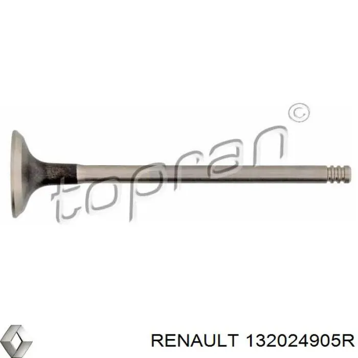 132024905R Renault (RVI) клапан випускний