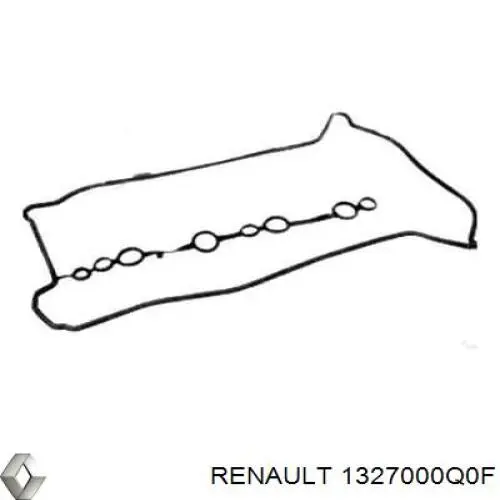 Прокладка клапанної кришки двигуна 1327000Q0F Renault (RVI)