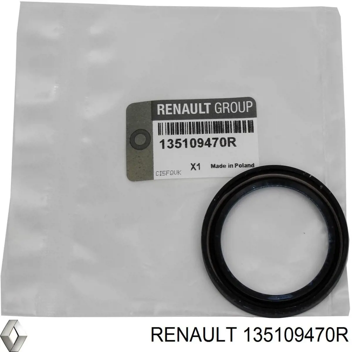 Купити 135109470R Renault (RVI) Сальник коленвала передній