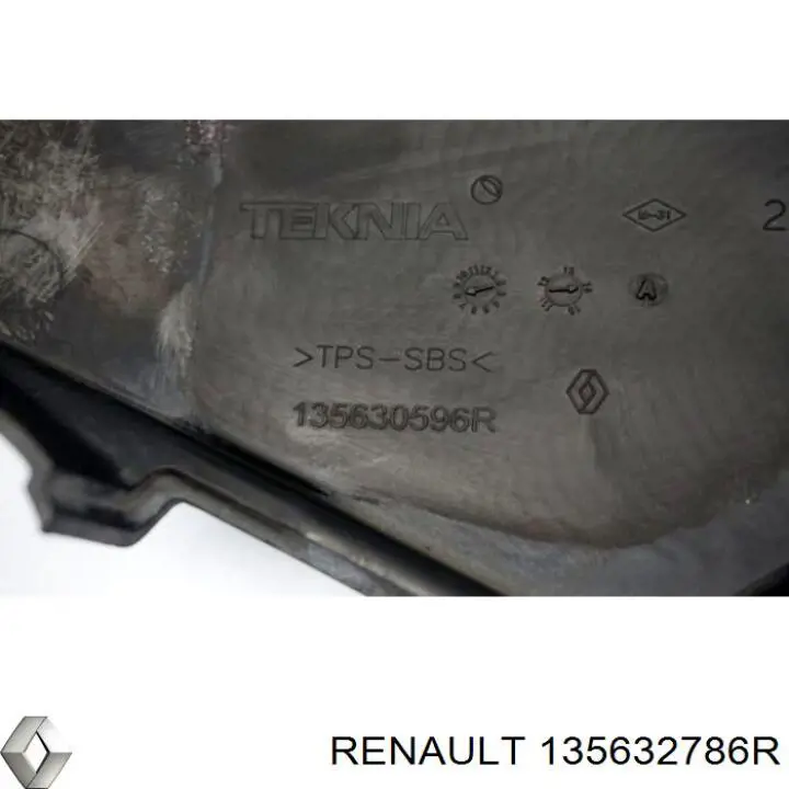 Захист ременя ГРМ, верхній 135632786R Renault (RVI)