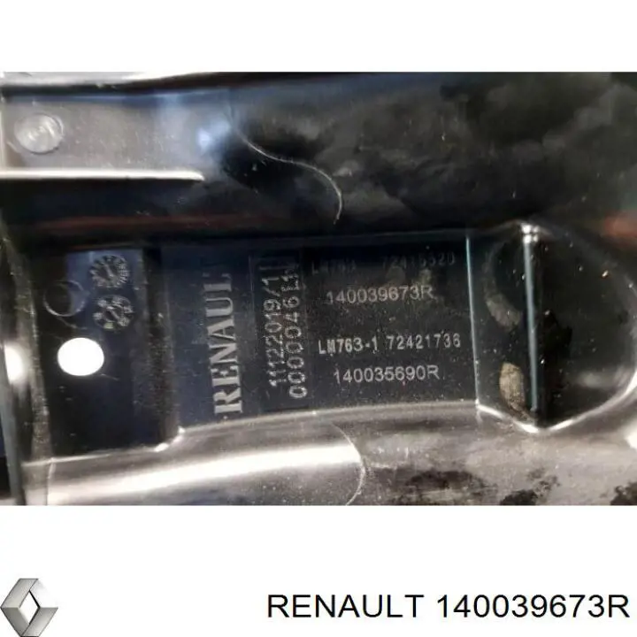 140039673R Renault (RVI) Колектор впускний