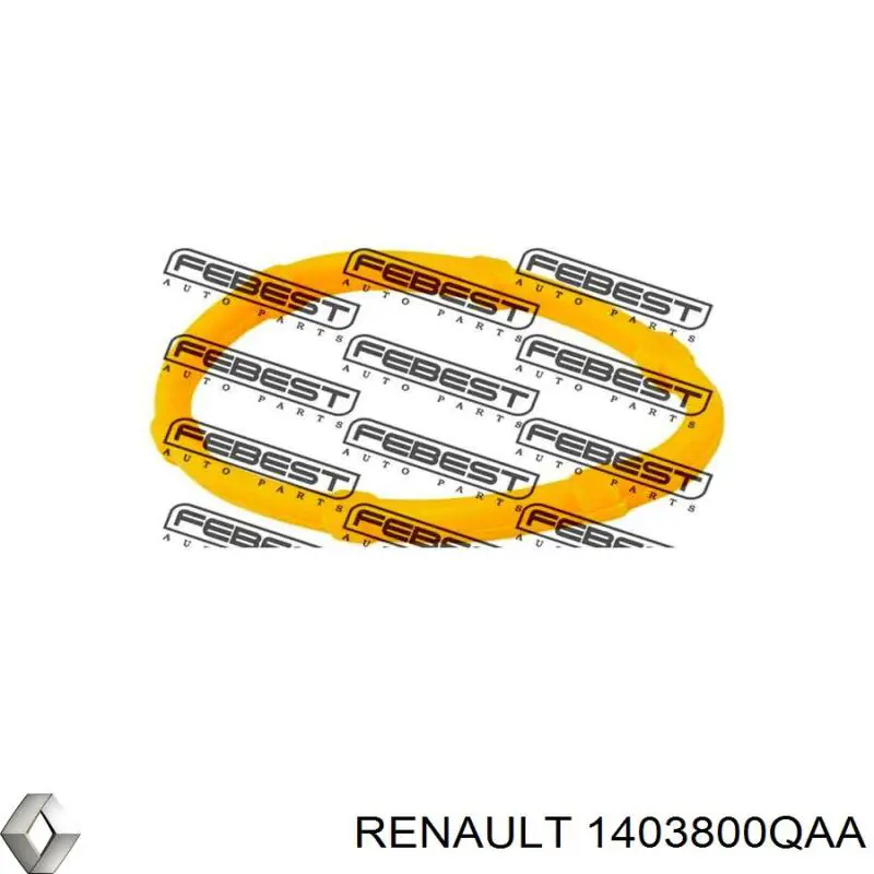 1403800QAA Renault (RVI) прокладка впускного колектора, верхня