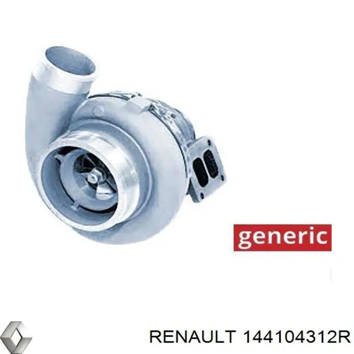 144104312R Renault (RVI) турбіна