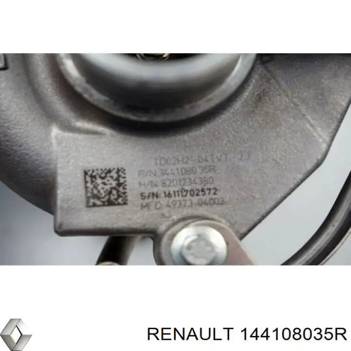 Купити 144108035R Renault (RVI) Турбіна