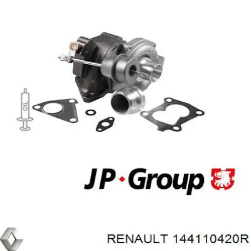 Турбіна Renault (RVI) 144110420R ціна, від 128.24 USD